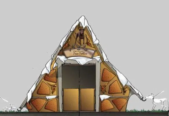 Bild: Erstes Hundeknusperhäuschen Deutschlands steht in Berlin