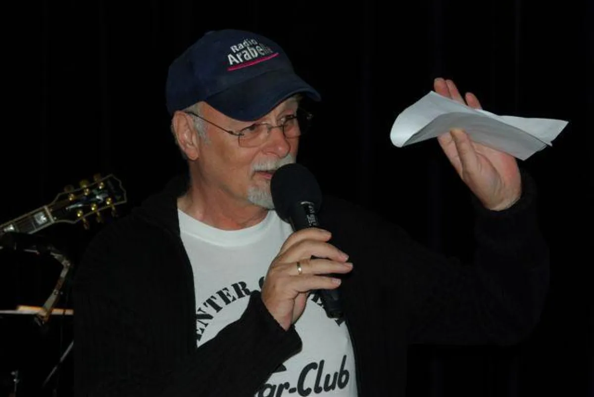 Jens Bohn bei einer OFF AIR Veranstaltung für Radio Arabella Bregenz