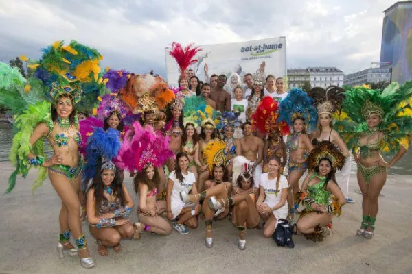 Bild: Brasilienfieber mitten in Wien