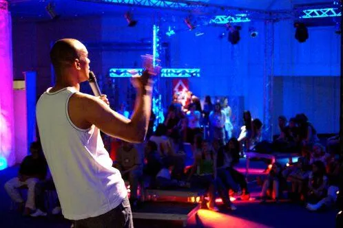 Bild: 2schneidig- jetzt 2 Tage live on stage beim „32. Deutschen Evangelischen Kirchentag“