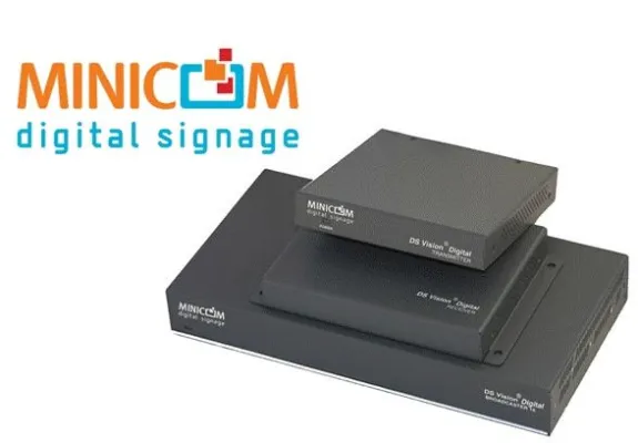 Bild: Minicom Digital Signage präsentiert DS Vision™ Digital