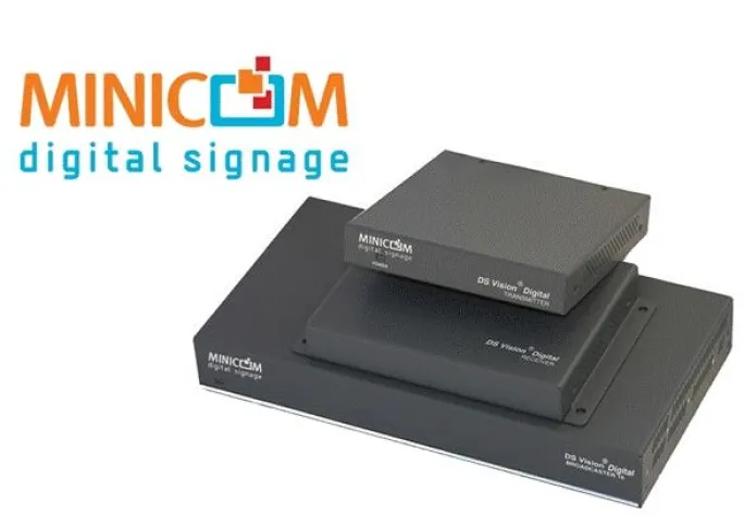 Bild: Minicom Digital Signage präsentiert DS Vision™ Digital
