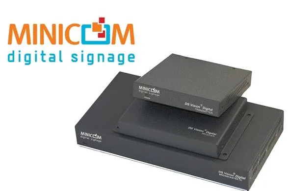 Minicom Digital Signage präsentiert DS Vision™ Digital Bild: Minicom Digital Signage präsentiert DS Vision™ Digital