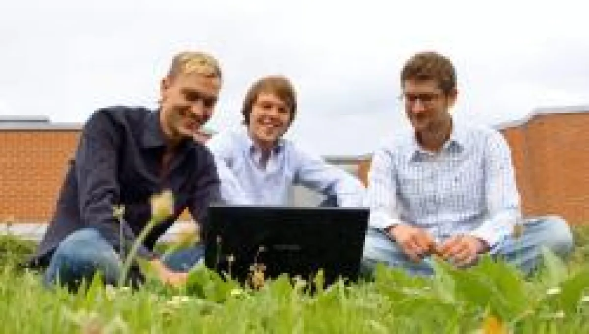 v. l. Axel Zimmermann-Pfeiffer, Daniel Unger, Axel Scheuering