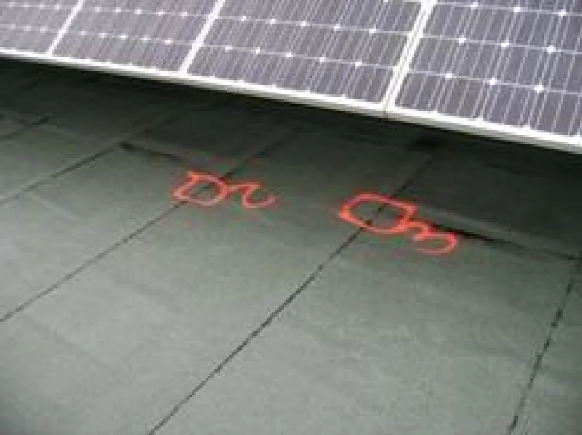 Leckagen auf einem vermieteten Dach