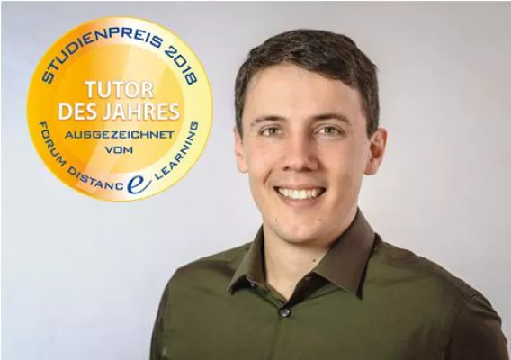 Bild: Studienpreis im Online-Voting vergeben: Jörg Reschke zum „Tutor des Jahres 2018“ gewählt