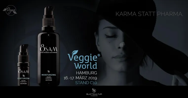 BLATTKULTUR Heimspiel auf der VeggieWorld in Hamburg 2019 Bild: BLATTKULTUR Heimspiel auf der VeggieWorld in Hamburg 2019