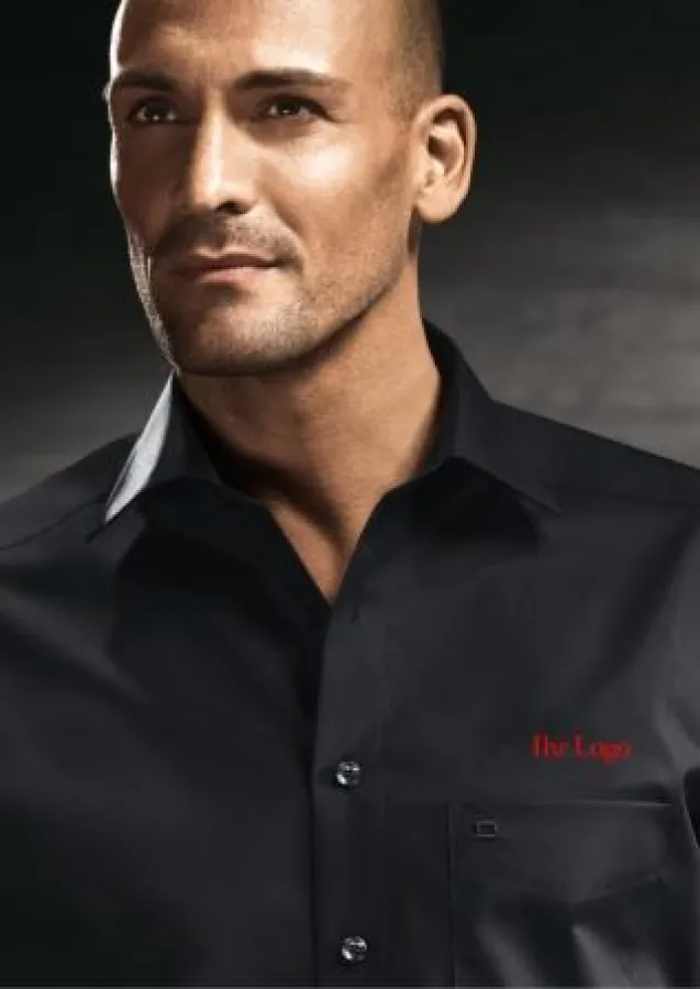 GIDUTEX bestickt edle Businessmode von Olymp.