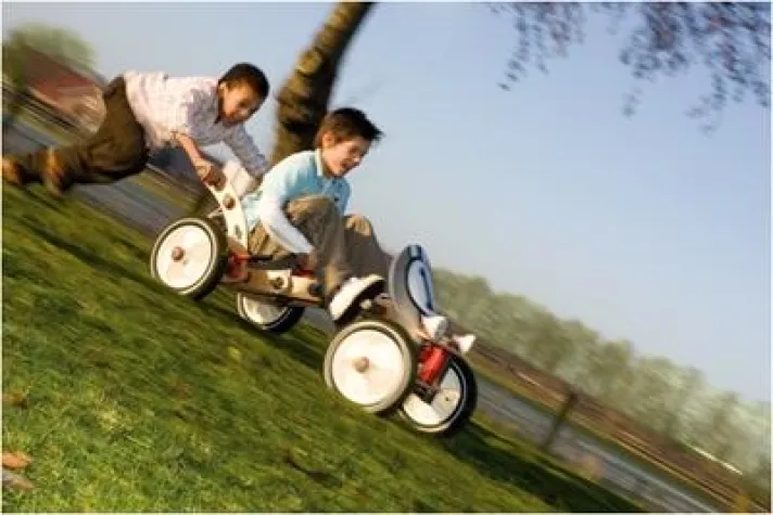 Bild: Einmalig und genial: der „Gokart-Finder“