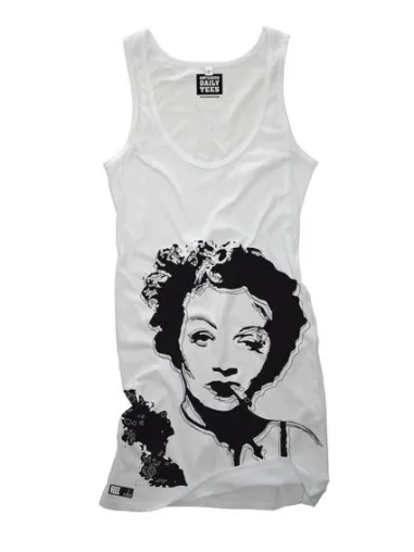 Zu Ehren der Diva - die Dietrich auf Shirts Bild: Zu Ehren der Diva - die Dietrich auf Shirts