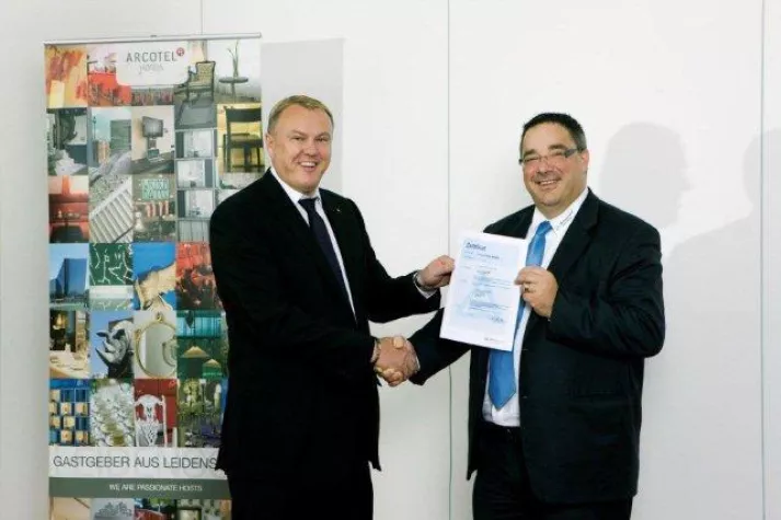 Bild: ARCOTEL Hotels für Servicequalität vom TÜV Rheinland zertifiziert