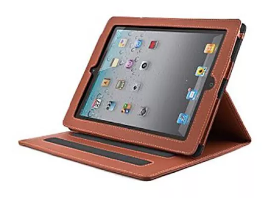 Bild: Smartphone und Tablet luxuriös geschützt: Leder-Etuis von Proporta verleihen iPad & Co. den besonderen Touch