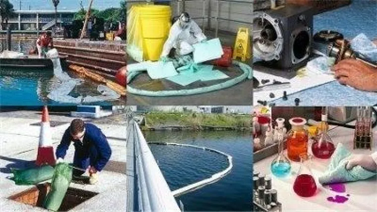 Ölbindemittel und Chemikalienbinder mit hoher Saugfähigkeit Bild: Ölbindemittel und Chemikalienbinder mit hoher Saugfähigkeit