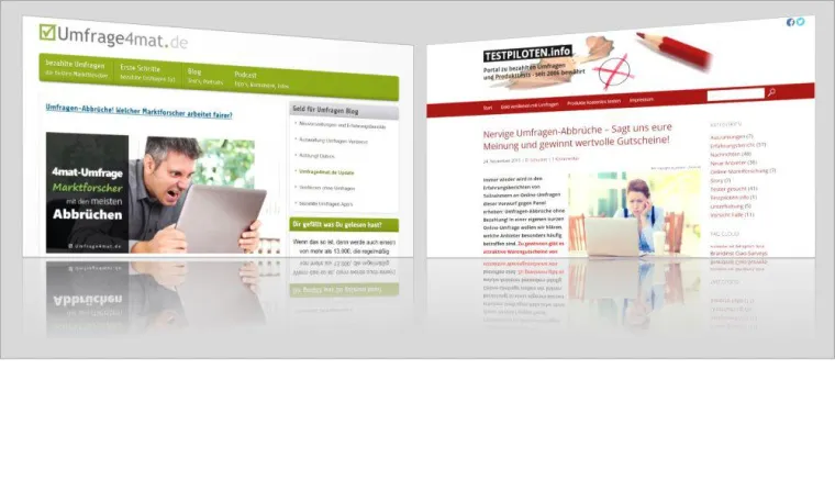 Bild: Bezahlte Online-Umfragen ohne Reue - zwei Blogs suchen faire Marktforscher