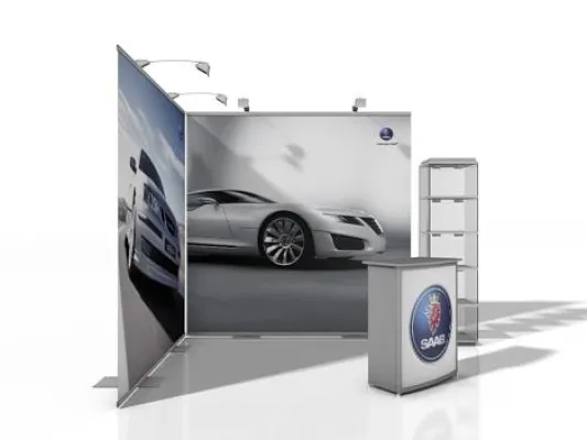 Bild: Giga Messe-Set – professionelle Präsentation mit nur vier Elementen