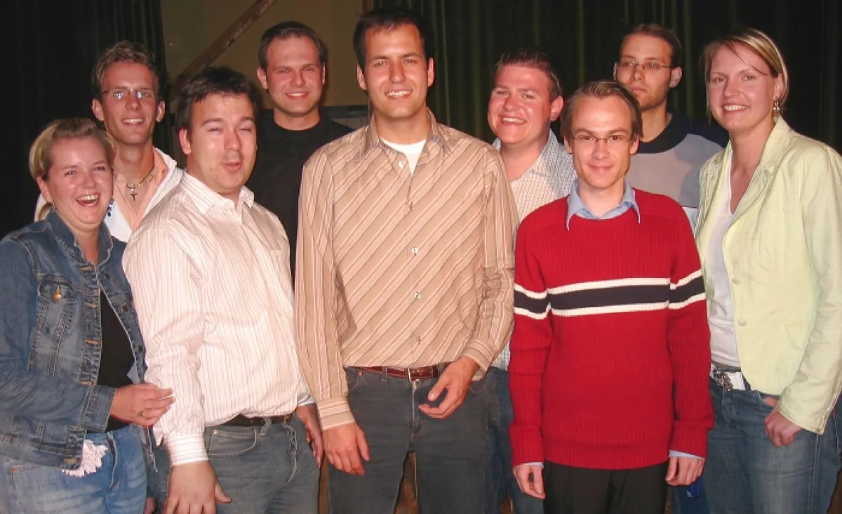 von links: Daniela-Viola Pfau, Alexander Schütze, Christopher Schiefer, Christian Fort, Thomas Hartenfels, Christian Christ, Johannes Christian Rupprich, Dennis Kues und Michaela Schleppers.