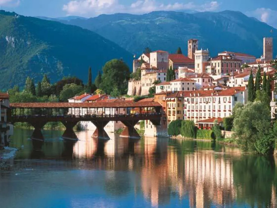 Ein Blick auf Bassano della Grappa