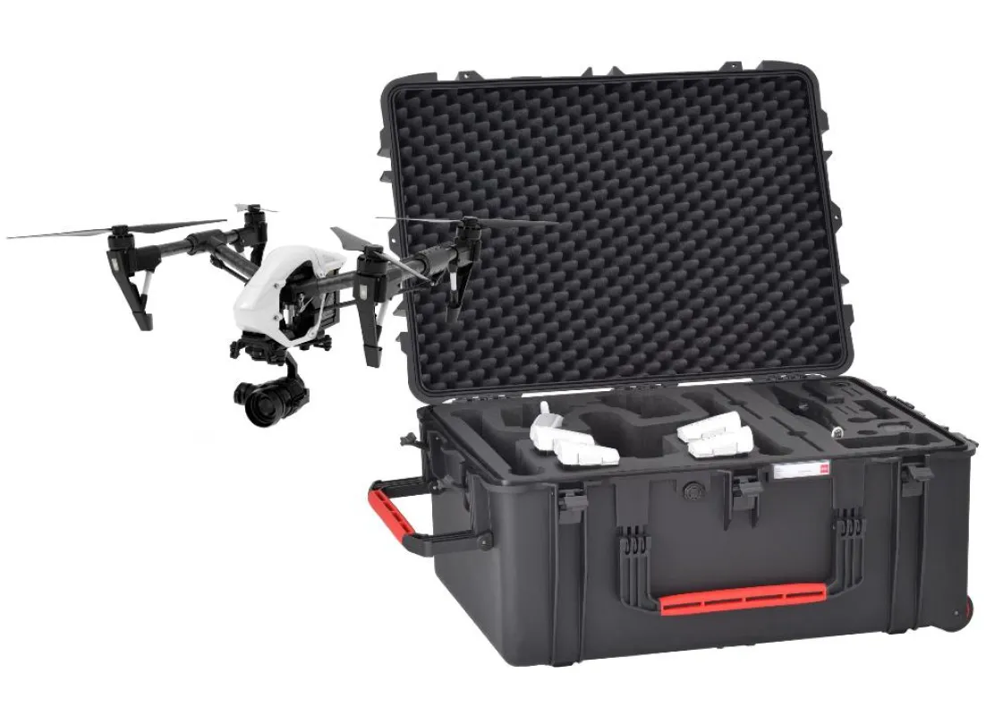 Drohnen sicher verpackt: Neue Koffer von NOVO für den sicheren Transport.