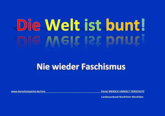 Bild: Nazi-Demo in Mettmann – scharfe Kritik von der Tierschutzpartei an Bürgermeister Dinkelmann