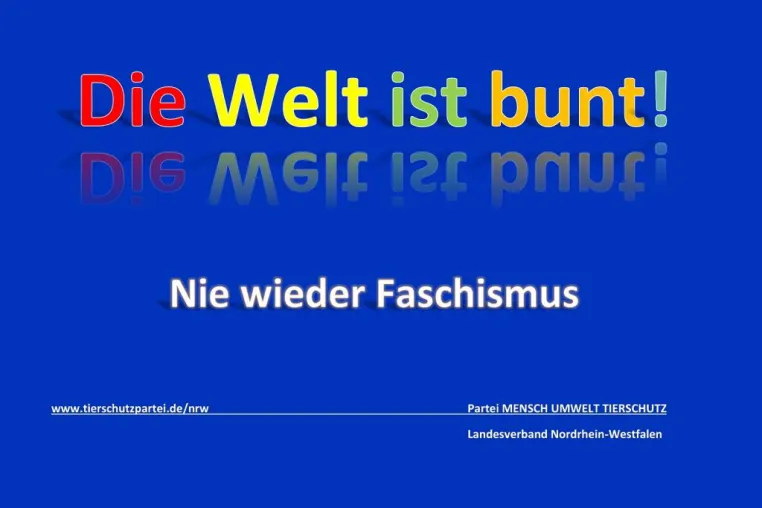 Bild: Nazi-Demo in Mettmann – scharfe Kritik von der Tierschutzpartei an Bürgermeister Dinkelmann