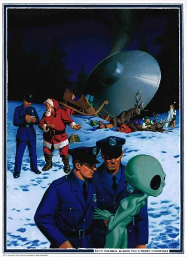 Bild: Erinnerung an den Weihnachtskometen 2011 - Weihnachts UFOs - Die UFO-Akten von CENAP