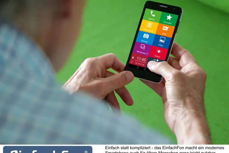 Bild: Smartphones für Senioren im Test: EinfachFon schneidet bestens ab