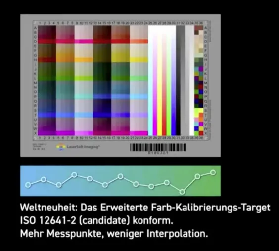 Neue Targets zur Scanner-farbkalibrierung von LaserSoft Imaging Bild: Neue Targets zur Scanner-farbkalibrierung von LaserSoft Imaging