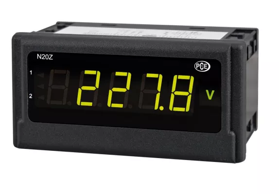 Bild: Spannungsanzeige, Sicherheit und Komfort – mit der neuen PCE-N20Z ist es möglich!