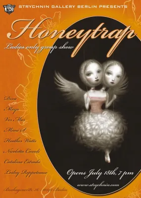 Bild: Strychnin Gallery Berlin präsentiert - Honeytrap - Eine verführerische Ausstellung mit acht Künstlerinnen