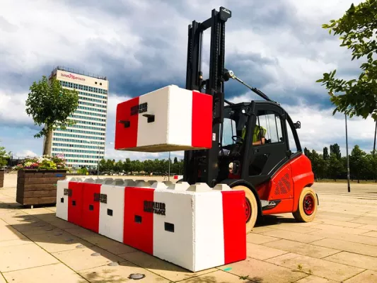 Bild: NIEMEIER Safetyblock beim Potsdamer Stadtwerke-Fest