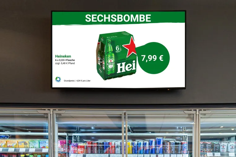 „6 Sells“: MCS startet digitale Absatzkampagne für Bier-Sixpacks Bild: „6 Sells“: MCS startet digitale Absatzkampagne für Bier-Sixpacks