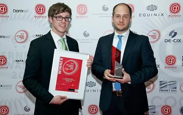 artegic gewinnt eco Internet Award 2012 Bild: artegic gewinnt eco Internet Award 2012