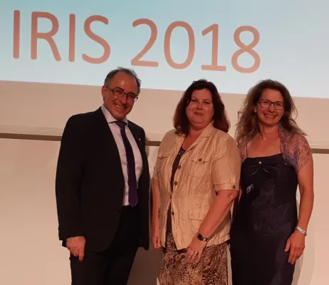 Bild: Mag.a Claudia Schenner-Klivinyi ist IRIS Botschafterin - IRIS Preisverleihung 2018
