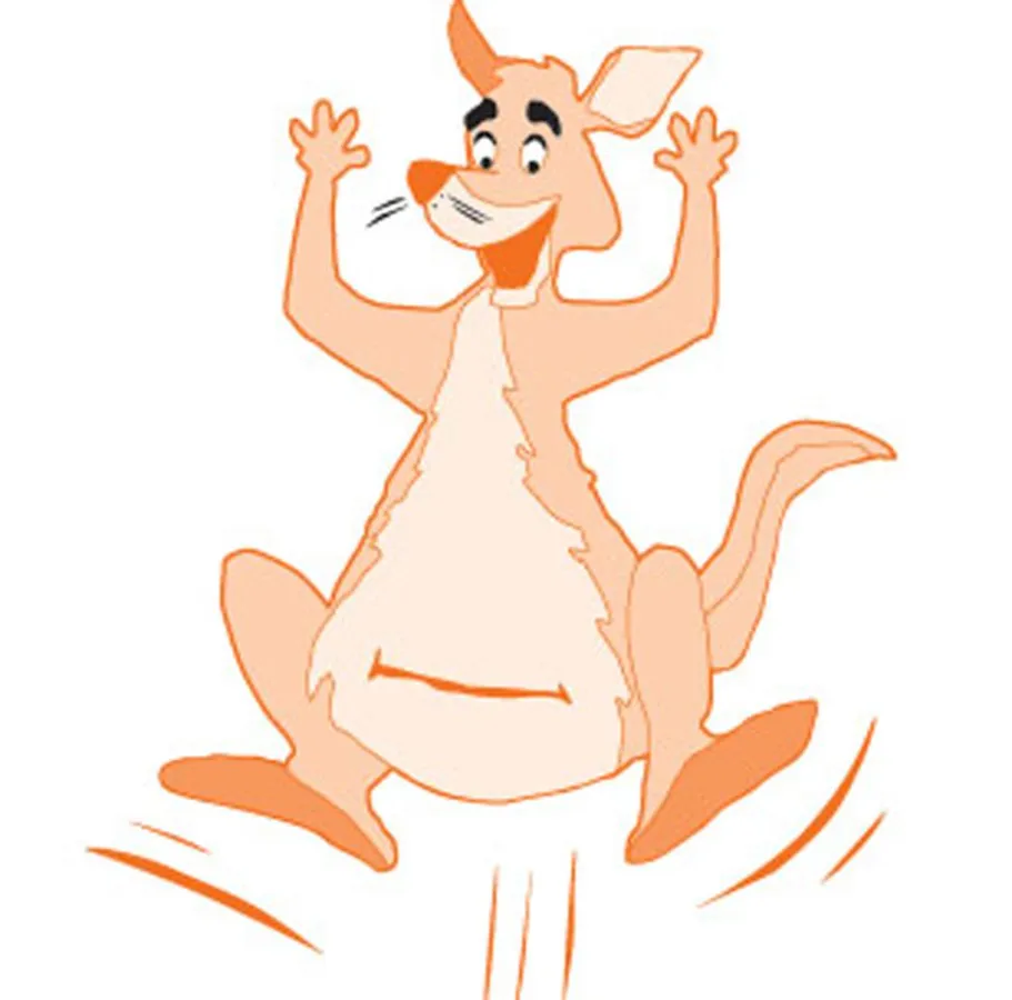 Das Kängeruh des Kangoo Clubs