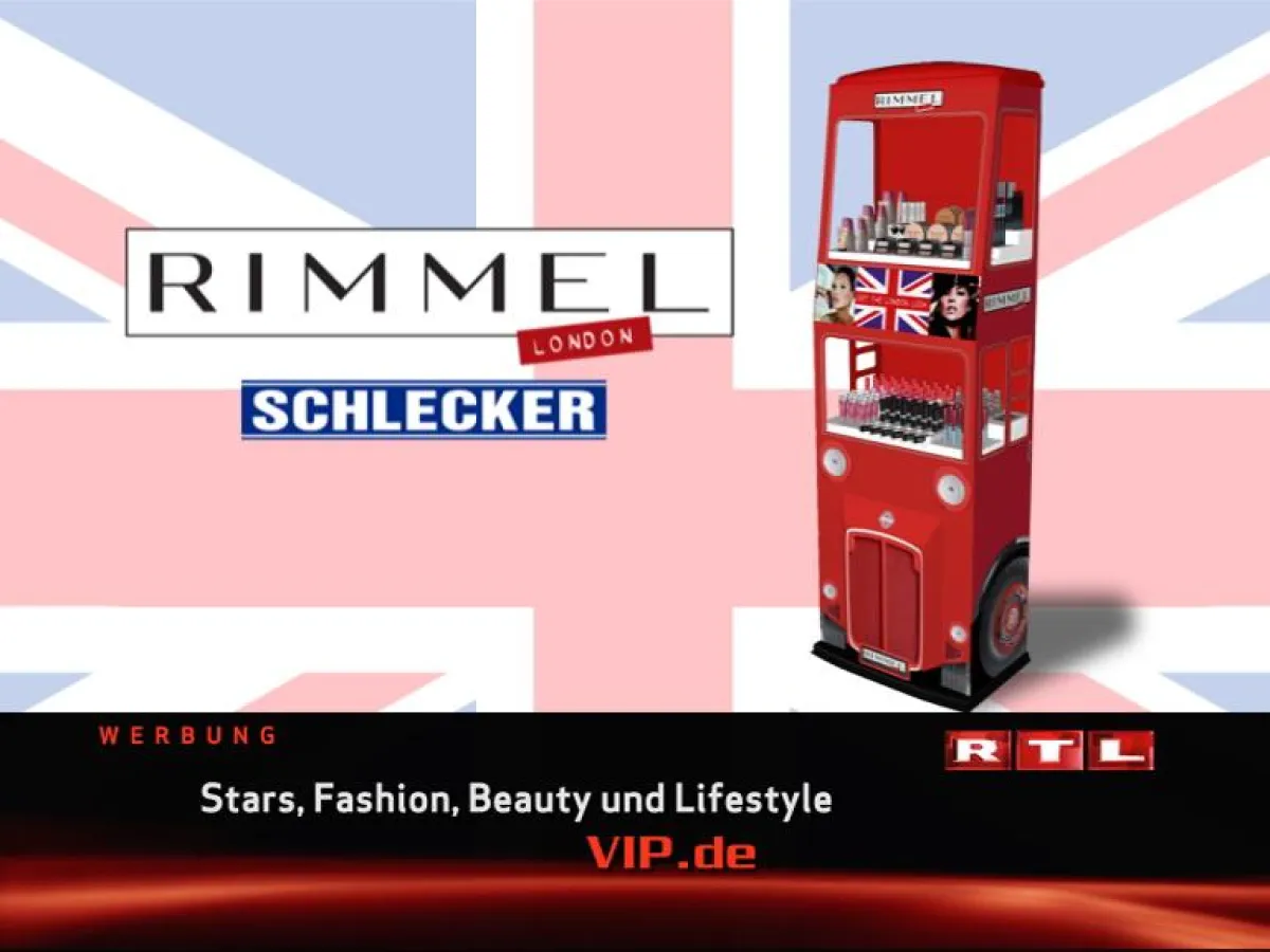 NEWCAST fährt den Rimmel-Bus mitten durchs Programm