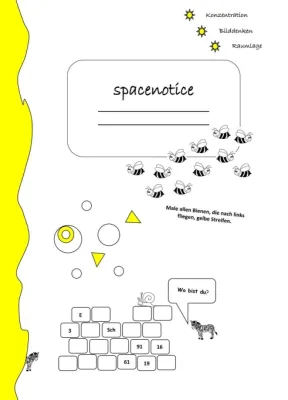 Bild: spacenotice - Arbeitsheft zum Konzentrations-Training