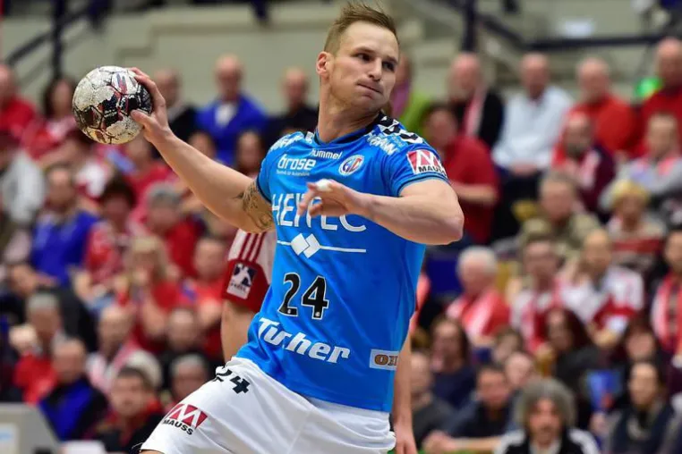 Bild: Handball-Bundesliga: HC Erlangen gewinnt das Spitzenspiel mit 31:29 gegen Friesenheim