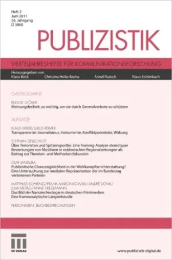 Publizistische Chancengleichheit in der Politik Bild: Publizistische Chancengleichheit in der Politik