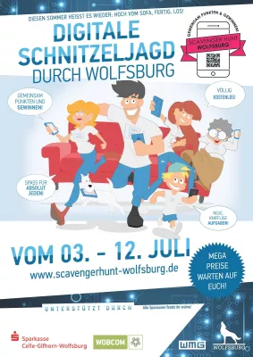Bild: 2. Scavenger Hunt Wolfsburg // Digitale Schnitzeljagd vom 3.-12. Juli