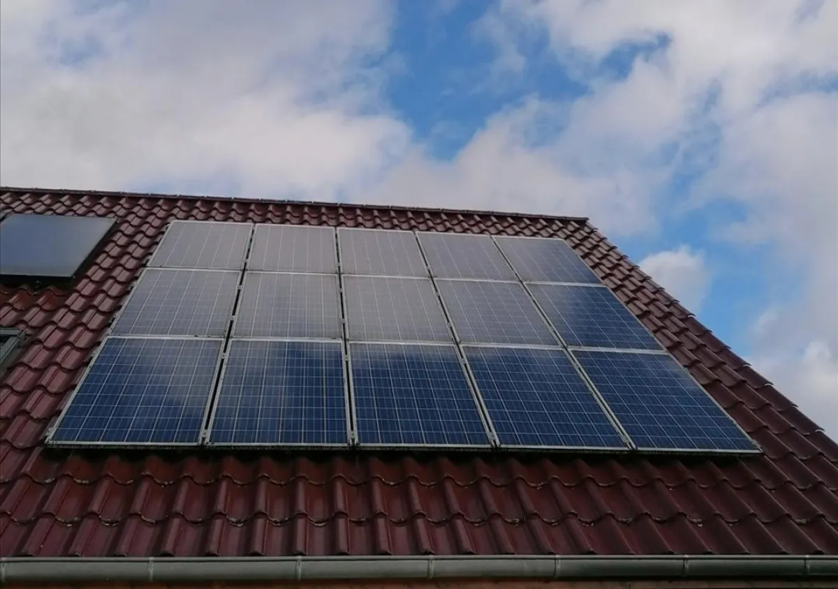 PV Anlage des Landesvorsitzenden Carsten Krehl