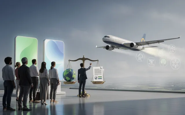 Bild: Irreführende Werbung mit Klimaschutz