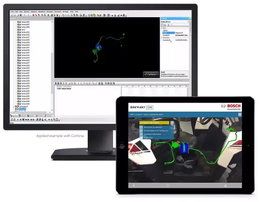 Bild: Augmented Reality-Platform REFLEKT ONE schafft Industrie-Anwendungen standardisiert ohne Programmierkenntnisse