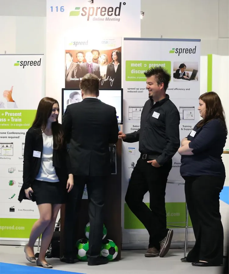 Spreed-Stand auf dem Open-IT Summit 2013
