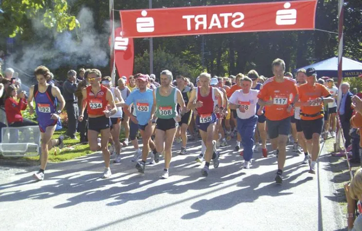 Bild: Laufend die Natur erleben - 2. Bayerischer Bäderlauf von Bad Feilnbach nach Bad Aibling