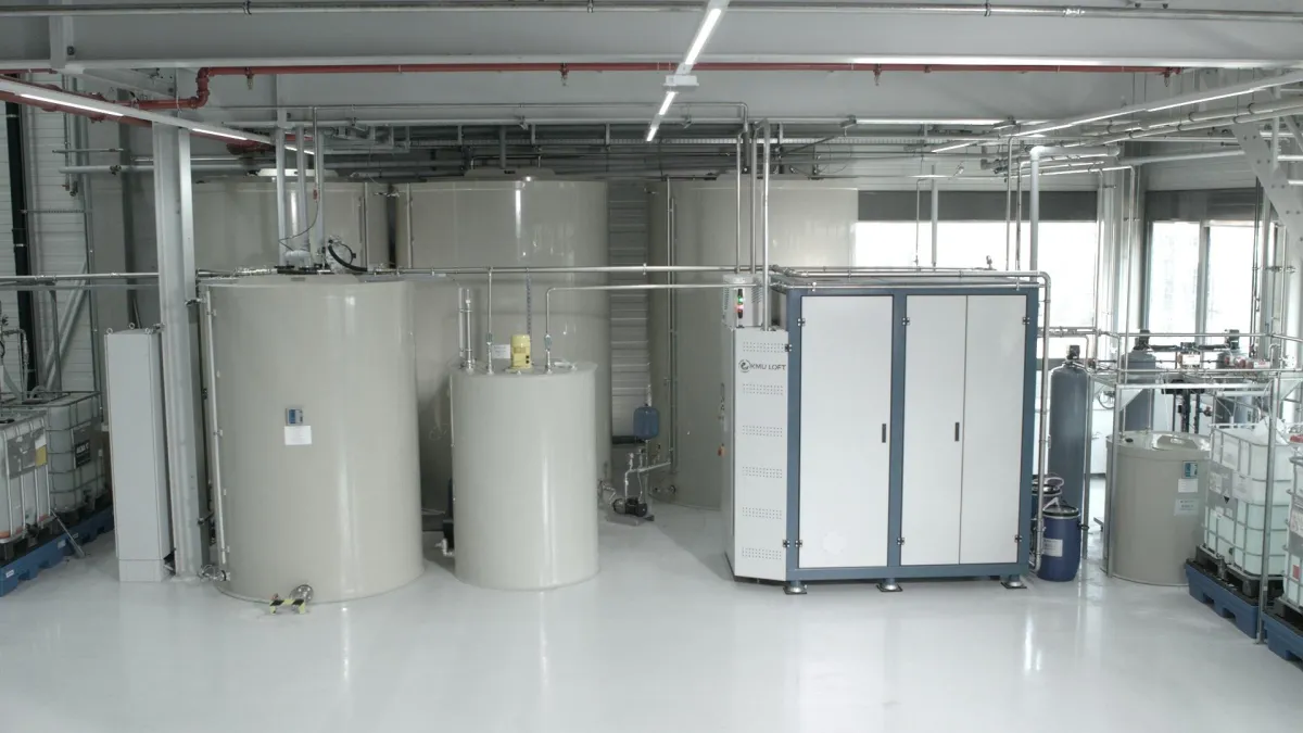 Vakuumverdampfer KLC-MASTER Line mit modularem Grundaufbau