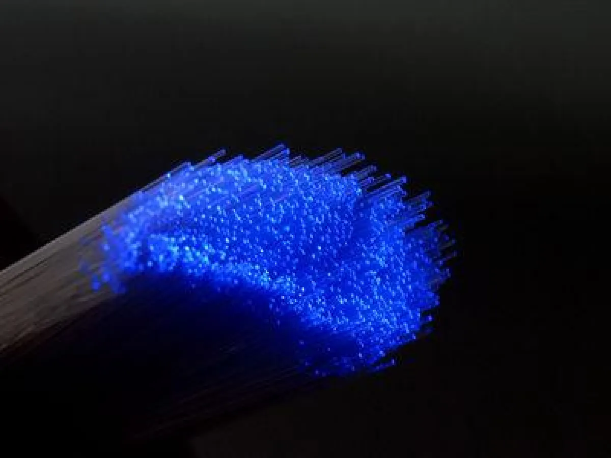 Gebündelte Glasfaseradern