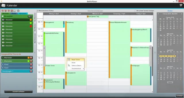 Termine leichter finden: BeWo-Planer jetzt mit neuer Kalender-Funktion Bild: Termine leichter finden: BeWo-Planer jetzt mit neuer Kalender-Funktion