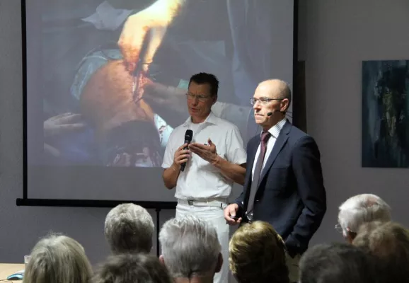 Bild: Hochleistungsmedizin in Mittelhessen: Live-OP in der MEDIAN Orthopädischen Klinik Braunfels