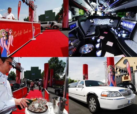 Bild: Werbeplanen, Rollup-Systeme und mehr