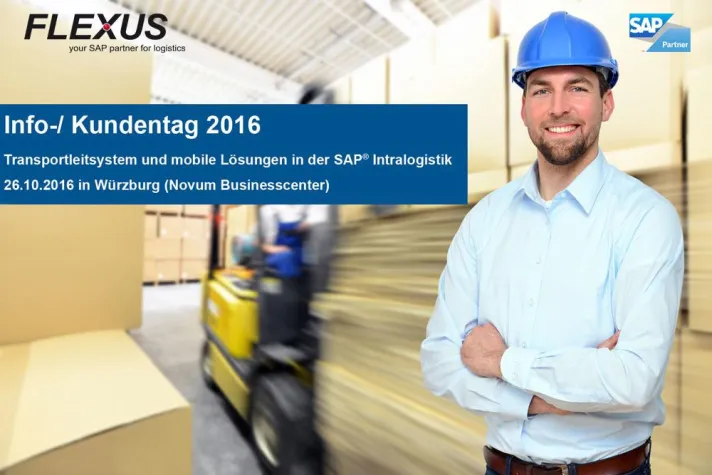 Bild: Kostenfreies SAP-Logistik-Event: Transport-/ Staplerleitsystem und mobile Lösungen für SAP®